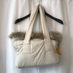 Louisdog Travel Bag with Fur (Viva Bag Fur N Velvet Louisdog)
